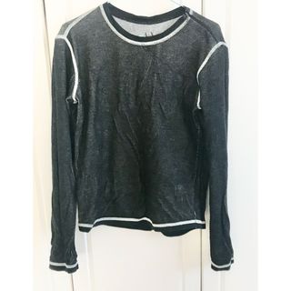 アルマーニエクスチェンジ(ARMANI EXCHANGE)のARMANI Exchange アルマーニ エクスチェンジ カットソー S 黒(Tシャツ/カットソー(七分/長袖))