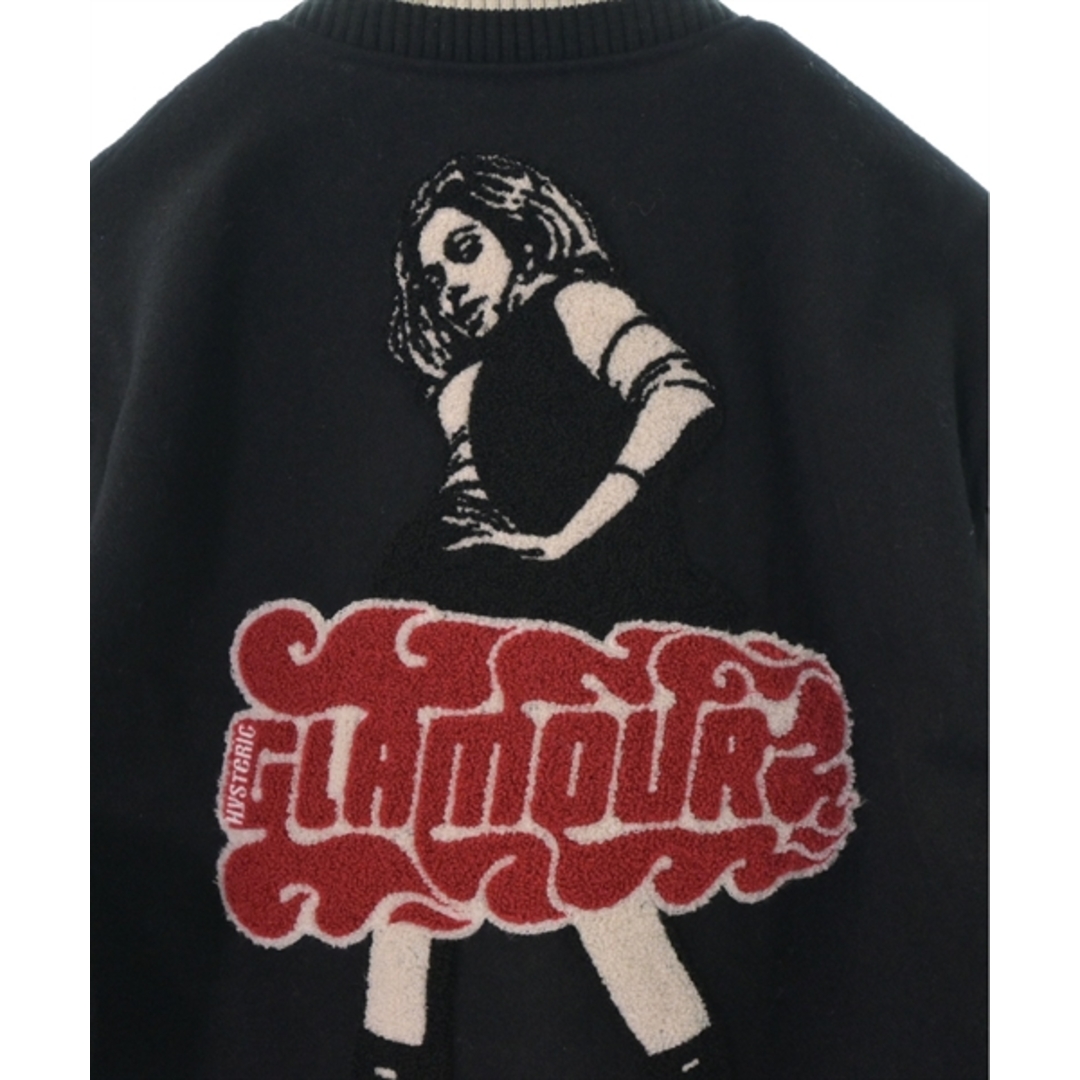 HYSTERIC GLAMOUR(ヒステリックグラマー)のHYSTERIC GLAMOUR ヒステリックグラマー スタジャン L 黒 【古着】【中古】 メンズのジャケット/アウター(スタジャン)の商品写真