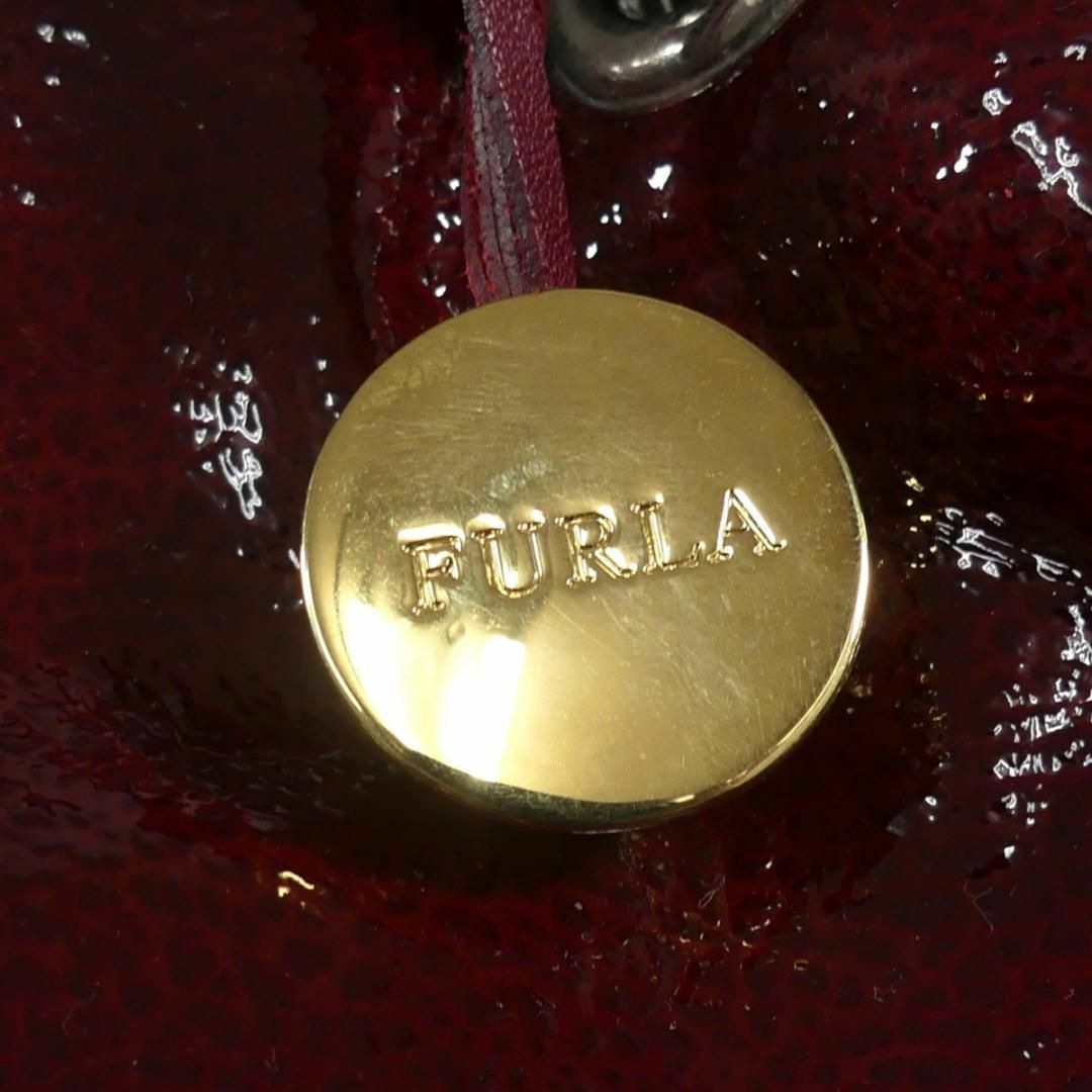 Furla(フルラ)のFURLA フルラ ハンドバッグ 本革 レザー レディース 赤 NR3775 レディースのバッグ(ハンドバッグ)の商品写真