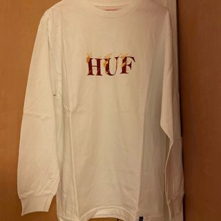 ハフ(HUF)の新品　タグ付き　HAF Tシャツ　長袖🔥　M 男女兼用　(Tシャツ/カットソー(七分/長袖))