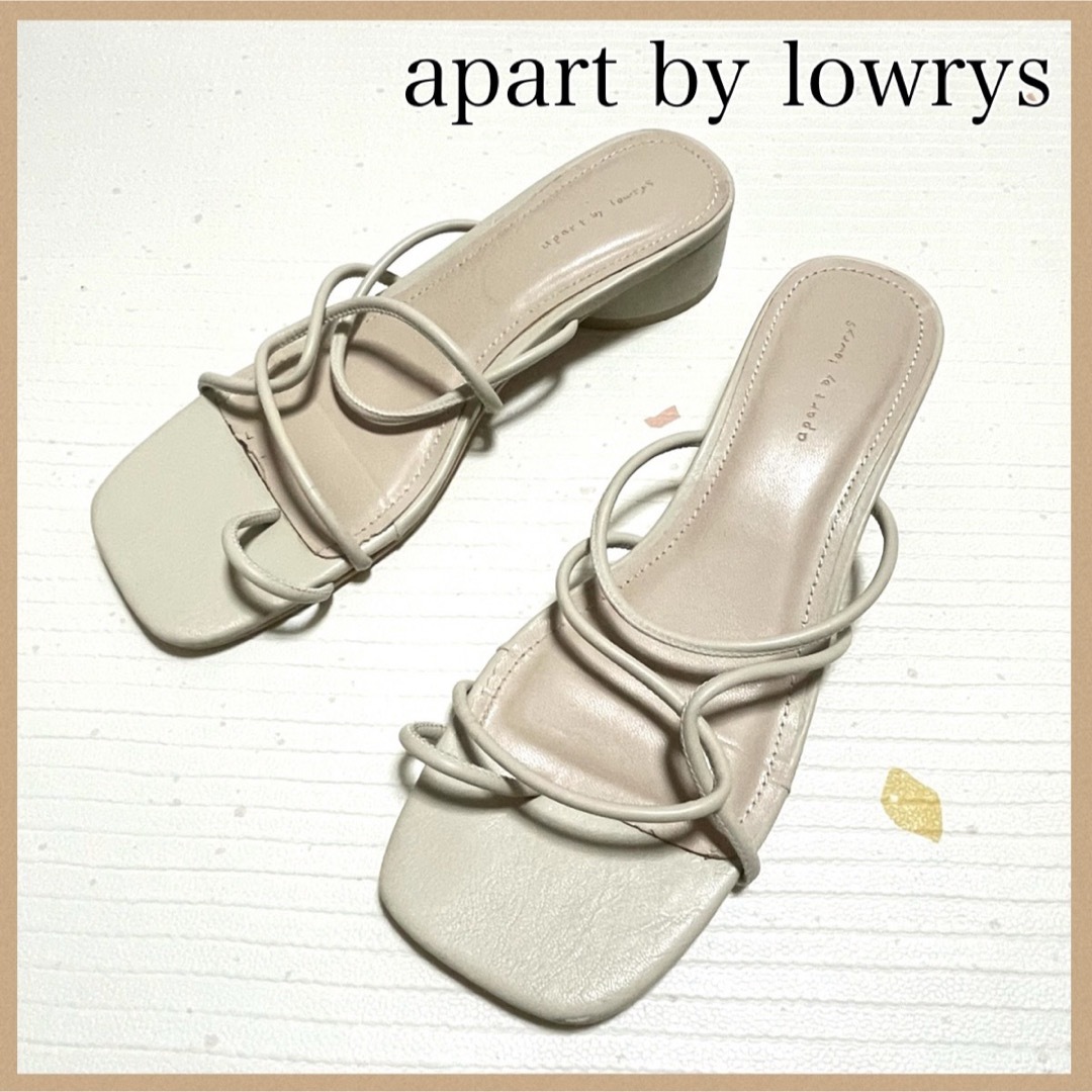 apart by lowrys(アパートバイローリーズ)のapart by lowrysアパートバイローリーズ サンダル23.5cm レディースの靴/シューズ(サンダル)の商品写真