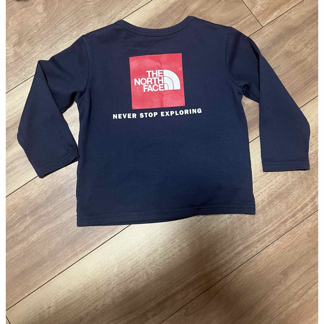 THE NORTH FACE(ザノースフェイス)のノースフェイス　ロンT 90 キッズ/ベビー/マタニティのキッズ服男の子用(90cm~)(Tシャツ/カットソー)の商品写真