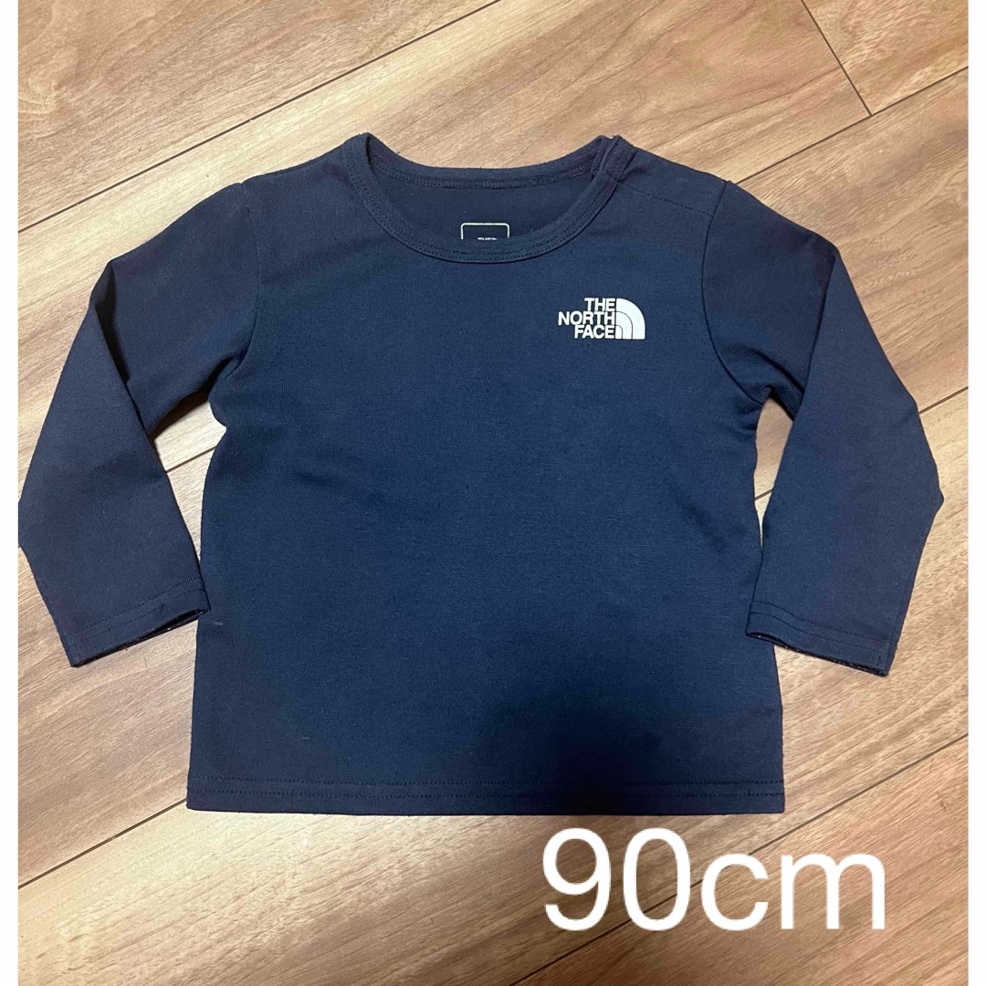 THE NORTH FACE(ザノースフェイス)のノースフェイス　ロンT 90 キッズ/ベビー/マタニティのキッズ服男の子用(90cm~)(Tシャツ/カットソー)の商品写真