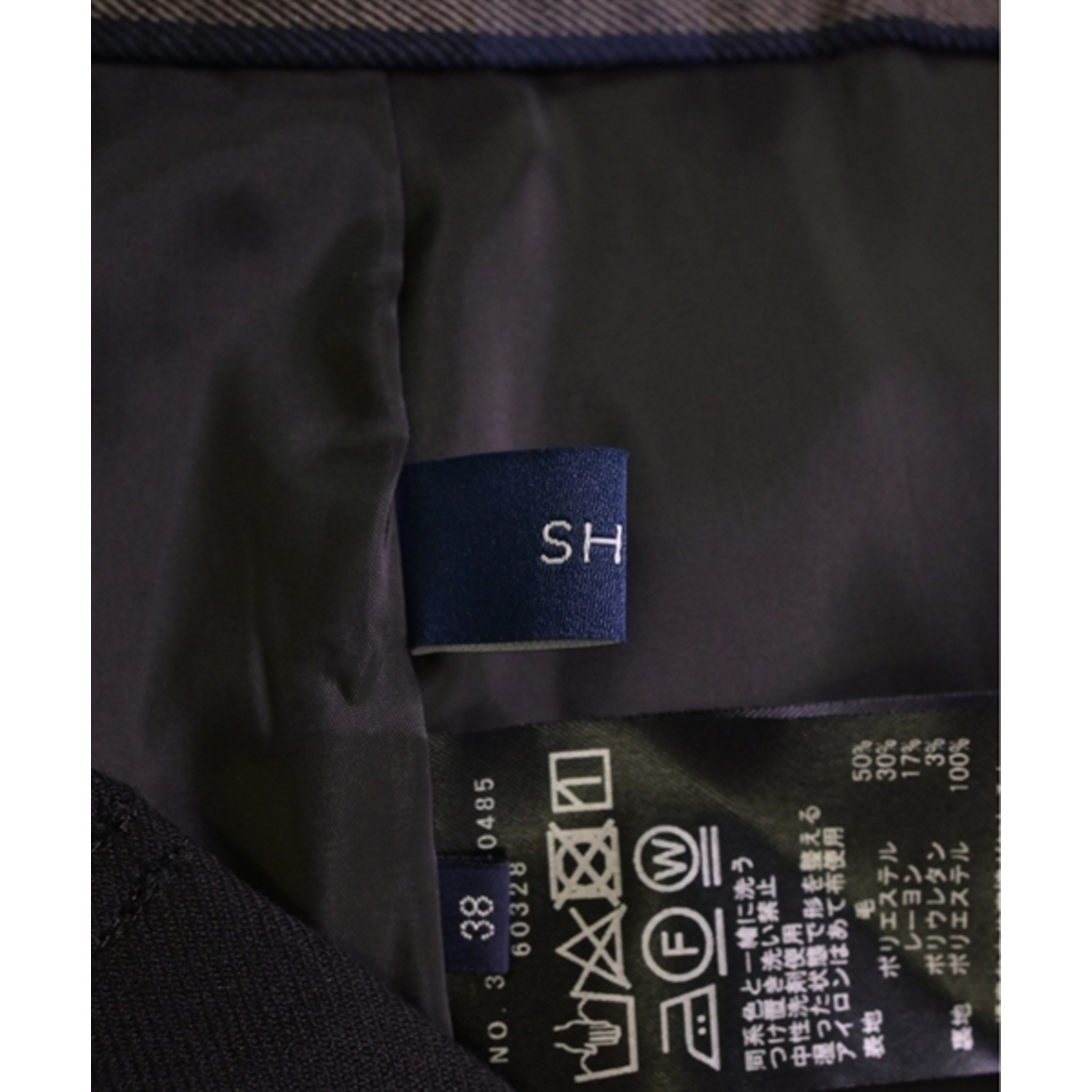 SHIPS(シップス)のSHIPS シップス パンツ（その他） 38(M位) 黒x紺x紫等(チェック) 【古着】【中古】 レディースのパンツ(その他)の商品写真