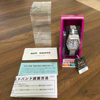 シチズン(CITIZEN)のQ＆Q アナログ SOLARMATE 電波ソーラー レディースタイプ HJ05-(腕時計)