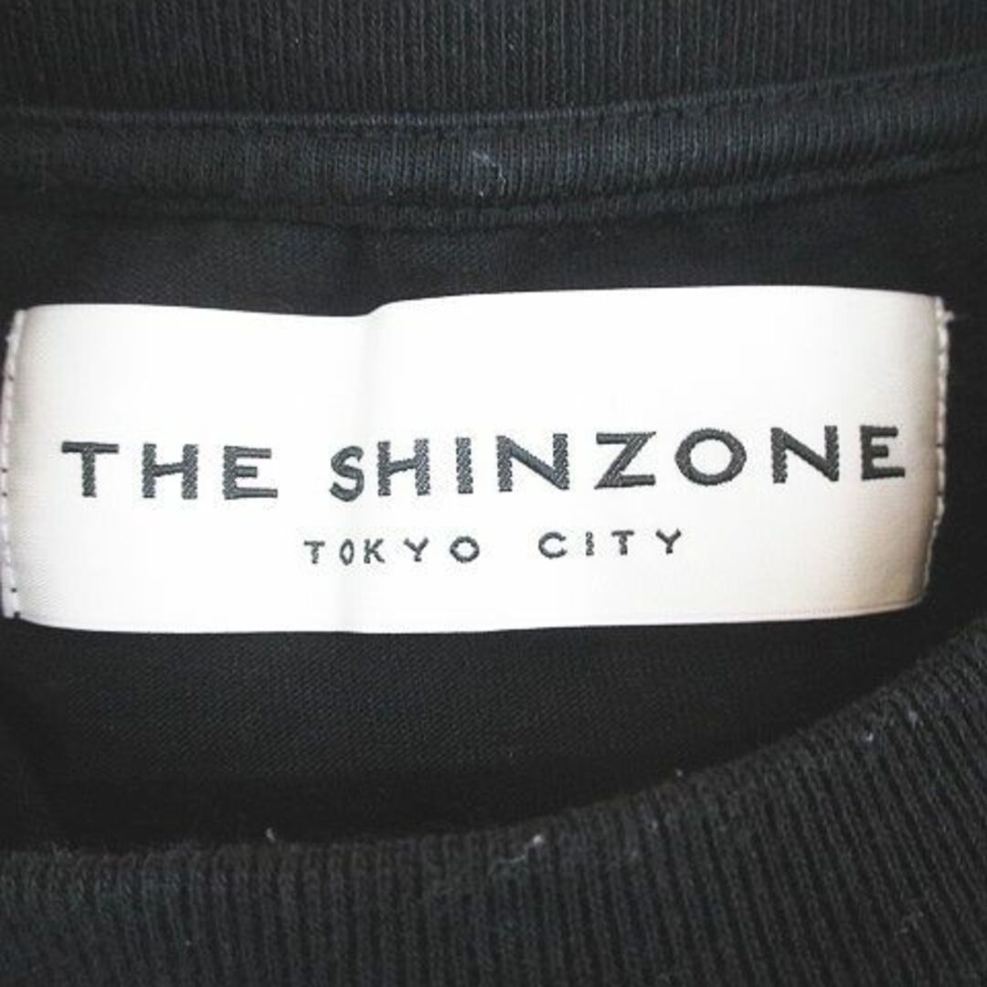 Shinzone(シンゾーン)のシンゾーン THE SHINZONE 半袖 Tシャツ カットソー 黒系 ブラック レディースのトップス(カットソー(半袖/袖なし))の商品写真