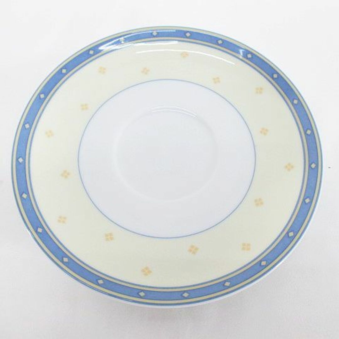 WEDGWOOD(ウェッジウッド)のウェッジウッド カプリ テラッツォ ティーカップ&ソーサー 白 ブランド食器 インテリア/住まい/日用品のキッチン/食器(食器)の商品写真