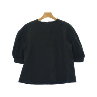 トリココムデギャルソン(tricot COMME des GARCONS)のtricot COMME des GARCONS カジュアルシャツ S 黒 【古着】【中古】(シャツ/ブラウス(長袖/七分))