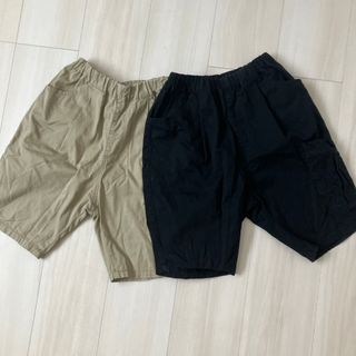 ブランシェス(Branshes)の男の子ハーフパンツ2枚セット(パンツ/スパッツ)