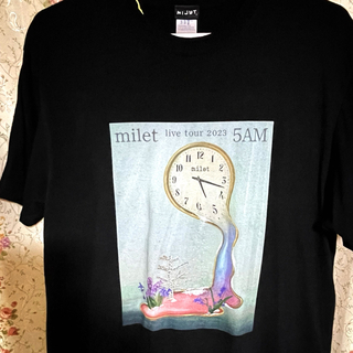 【XLサイズ】milet 5AMツアー Tシャツ(ミュージシャン)