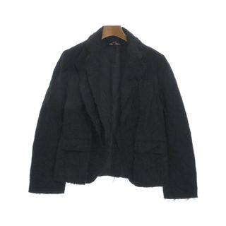 トリココムデギャルソン(tricot COMME des GARCONS)のtricot COMME des GARCONS カジュアルジャケット M 黒 【古着】【中古】(テーラードジャケット)