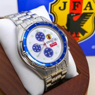 シチズン(CITIZEN)の◆美品 稼働 CITIZEN 腕時計 クロノグラフ JFA サッカー日本代表 r(腕時計(アナログ))