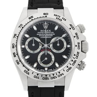 ロレックス(ROLEX)のロレックス デイトナ 116519 ブラック Y番 メンズ 中古 腕時計(腕時計(アナログ))