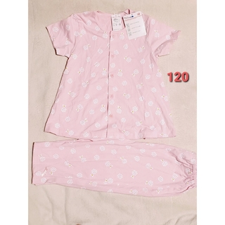アカチャンホンポ - 新品 120 半袖パジャマ ナイトウェア ルームウェア 女の子 ピンク