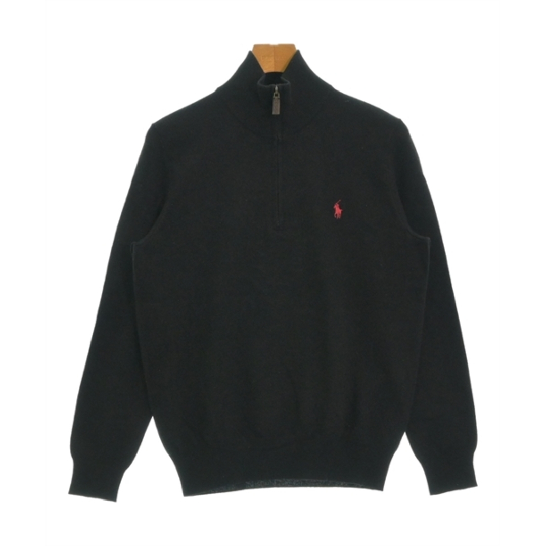 POLO RALPH LAUREN(ポロラルフローレン)のPolo Ralph Lauren ポロラルフローレン ニット・セーター S 黒 【古着】【中古】 メンズのトップス(ニット/セーター)の商品写真