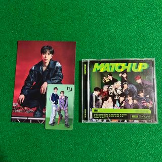 アイエヌアイ(INI)のINI アルバム MATCH UP GREEN RED 尾崎匠海 おざまき ケミ(アイドルグッズ)