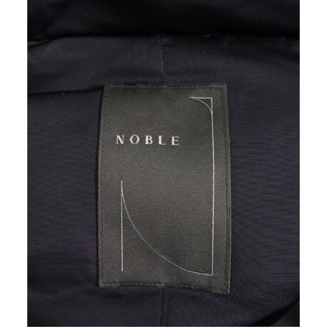 Noble(ノーブル)のNOBLE ノーブル ダウンジャケット/ダウンベスト 36(S位) 黒 【古着】【中古】 レディースのジャケット/アウター(ダウンジャケット)の商品写真