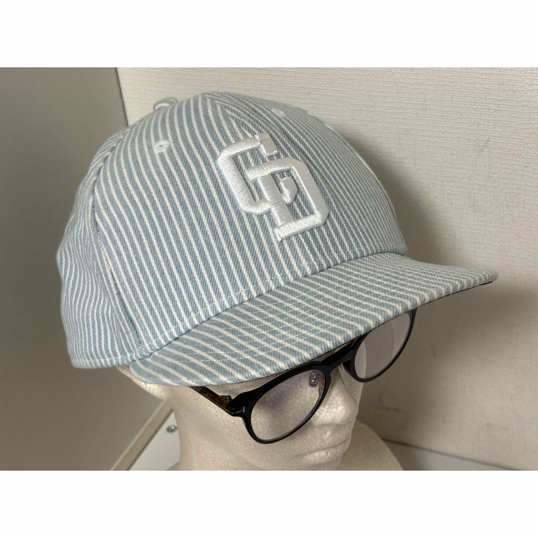 NEW ERA(ニューエラー)のコラボ/中日ドラゴンズ/限定/キャップ/帽子/ニューエラ/プロ野球/ヒッコリー レディースの帽子(キャップ)の商品写真