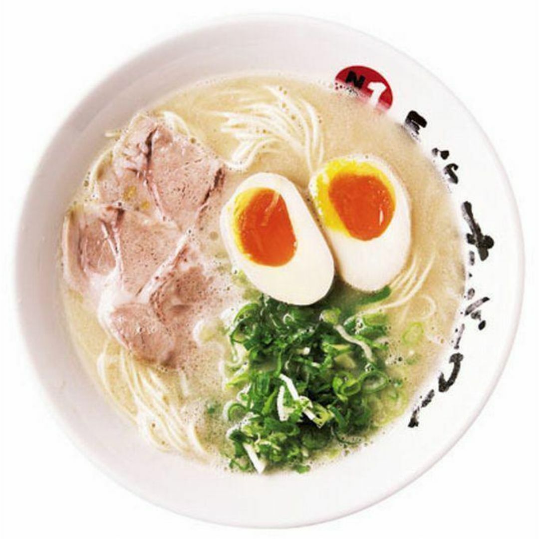 NEW　激うま　 長浜ナンバーワン豚骨ラーメン　6食分　福岡博多大人気店オススメ 食品/飲料/酒の食品(麺類)の商品写真