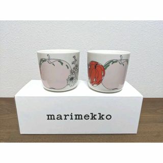 マリメッコ(marimekko)のマリメッコ　marimekko　ラテマグ　タルフリ　2個　新品(グラス/カップ)