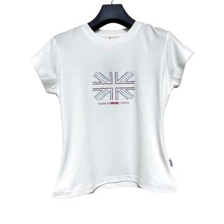 ハロッズ(Harrods)の匿名発送　新品未使用　ハロッズ　ユニオンジャックラインストーンT サイズM(Tシャツ(半袖/袖なし))