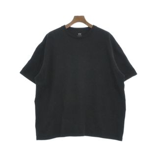 グラフペーパー(Graphpaper)のGraphpaper グラフペーパー Tシャツ・カットソー 2(M位) 黒 【古着】【中古】(Tシャツ/カットソー(半袖/袖なし))