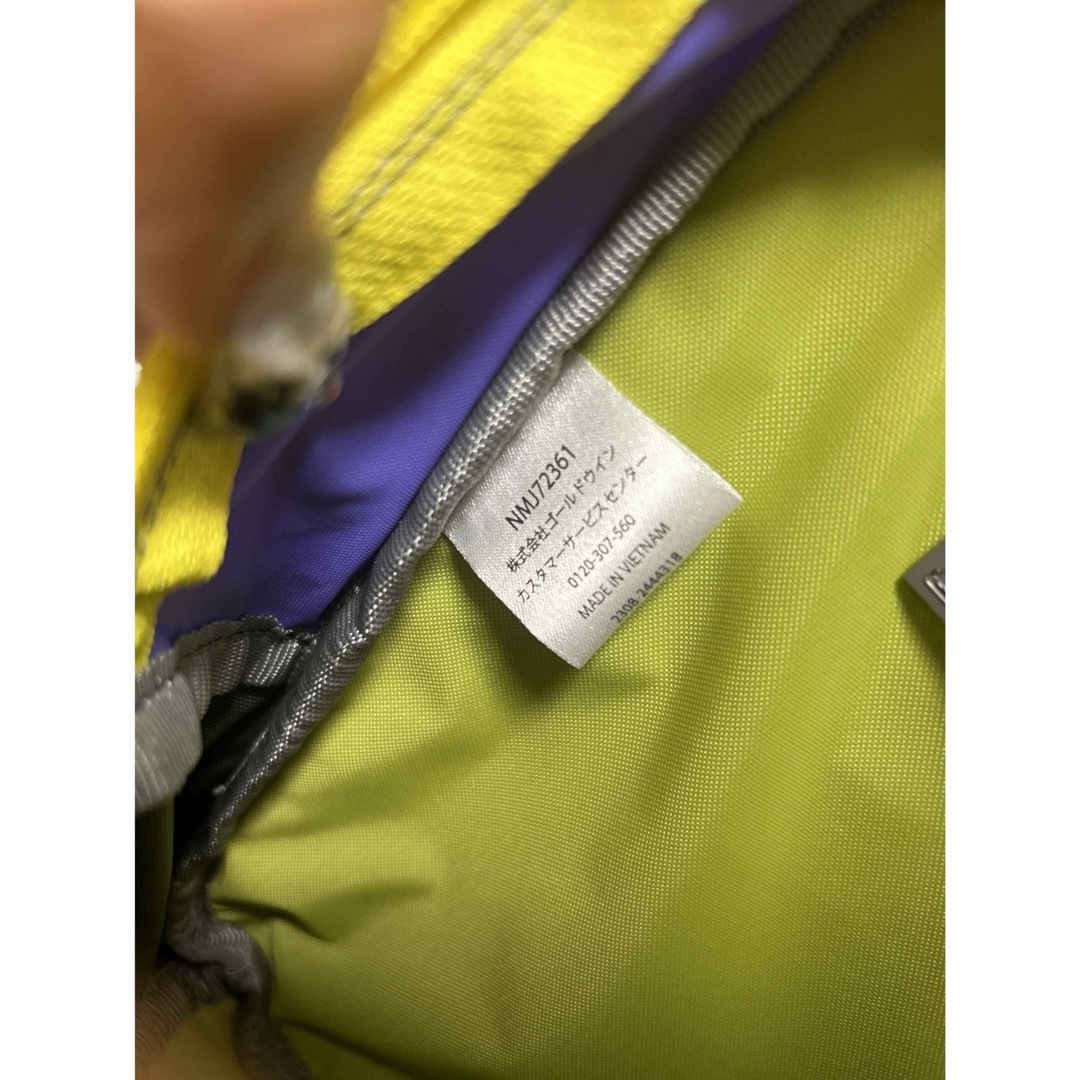 THE NORTH FACE(ザノースフェイス)の未使用　ノースフェイス　ホームスライス（キッズ）　 キッズ/ベビー/マタニティのこども用バッグ(リュックサック)の商品写真