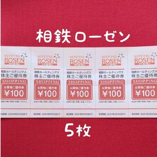 相鉄ローゼン   株主優待券   500円分(ショッピング)