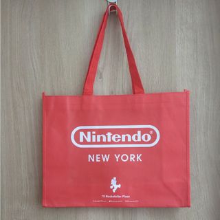 任天堂 - 中古・美品　任天堂ニューヨーク　ショップバッグ