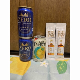 アサヒ(アサヒ)のアサヒ ZERO サッポロ ニッポンのシン レモンサワー  キリン 陸 パウチ(ビール)
