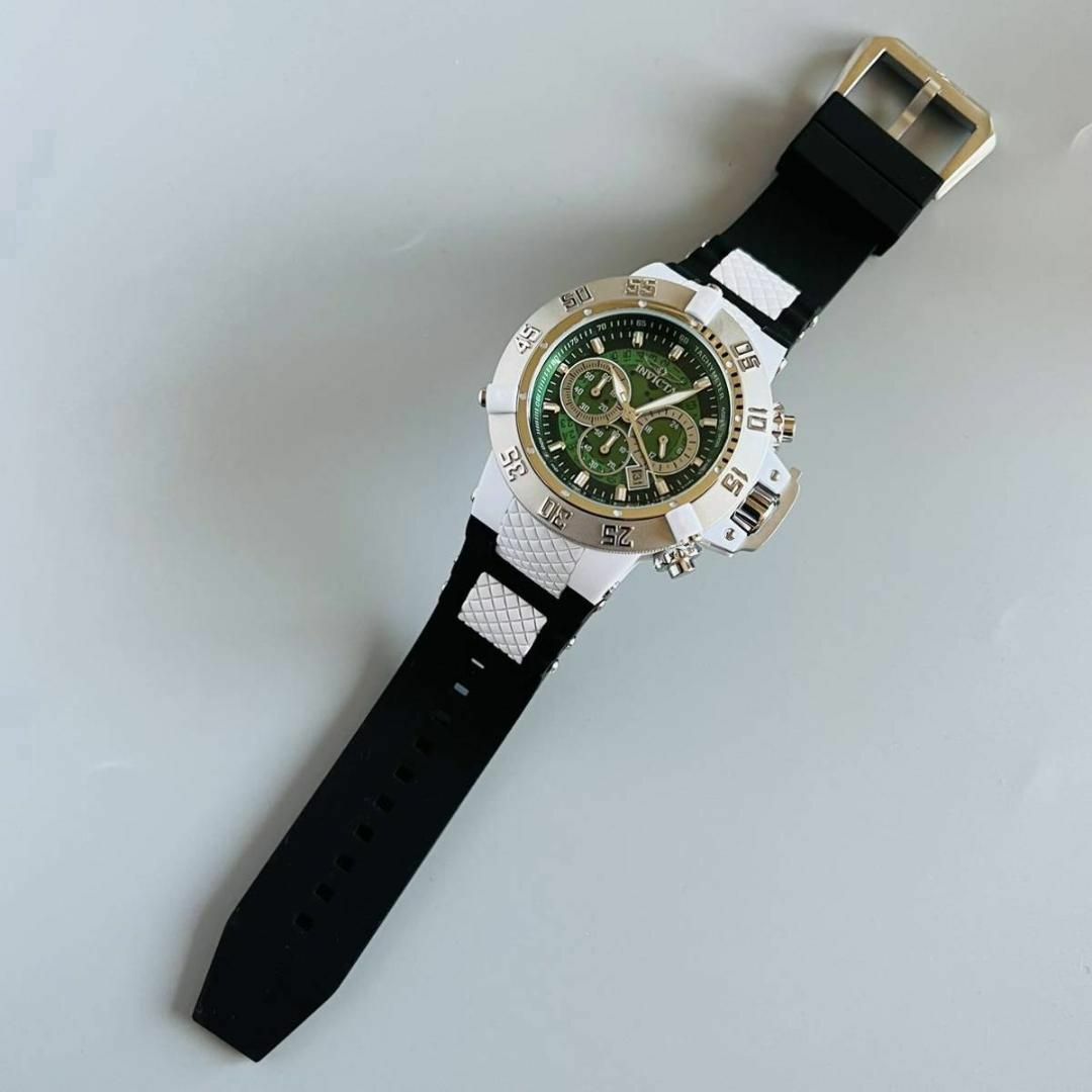 INVICTA(インビクタ)の新品 INVICTA インビクタ サブアクア ノマ3 腕時計 メンズ グリーン メンズの時計(腕時計(アナログ))の商品写真