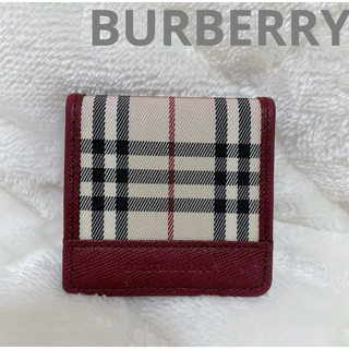 BURBERRY - 【美品✨】BURBERRY  バーバリー　小銭入れ　コインケース　ノバチェック