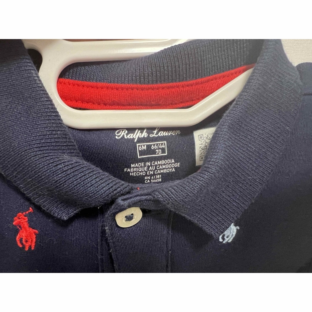 Ralph Lauren(ラルフローレン)のラルフローレン ベビー服 70 キッズ/ベビー/マタニティのベビー服(~85cm)(ロンパース)の商品写真