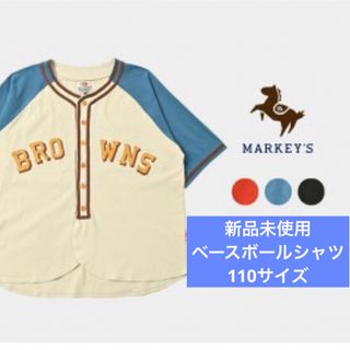 マーキーズ(MARKEY'S)のマーキーズ　新品未使用　ベースボールシャツ(Tシャツ/カットソー)