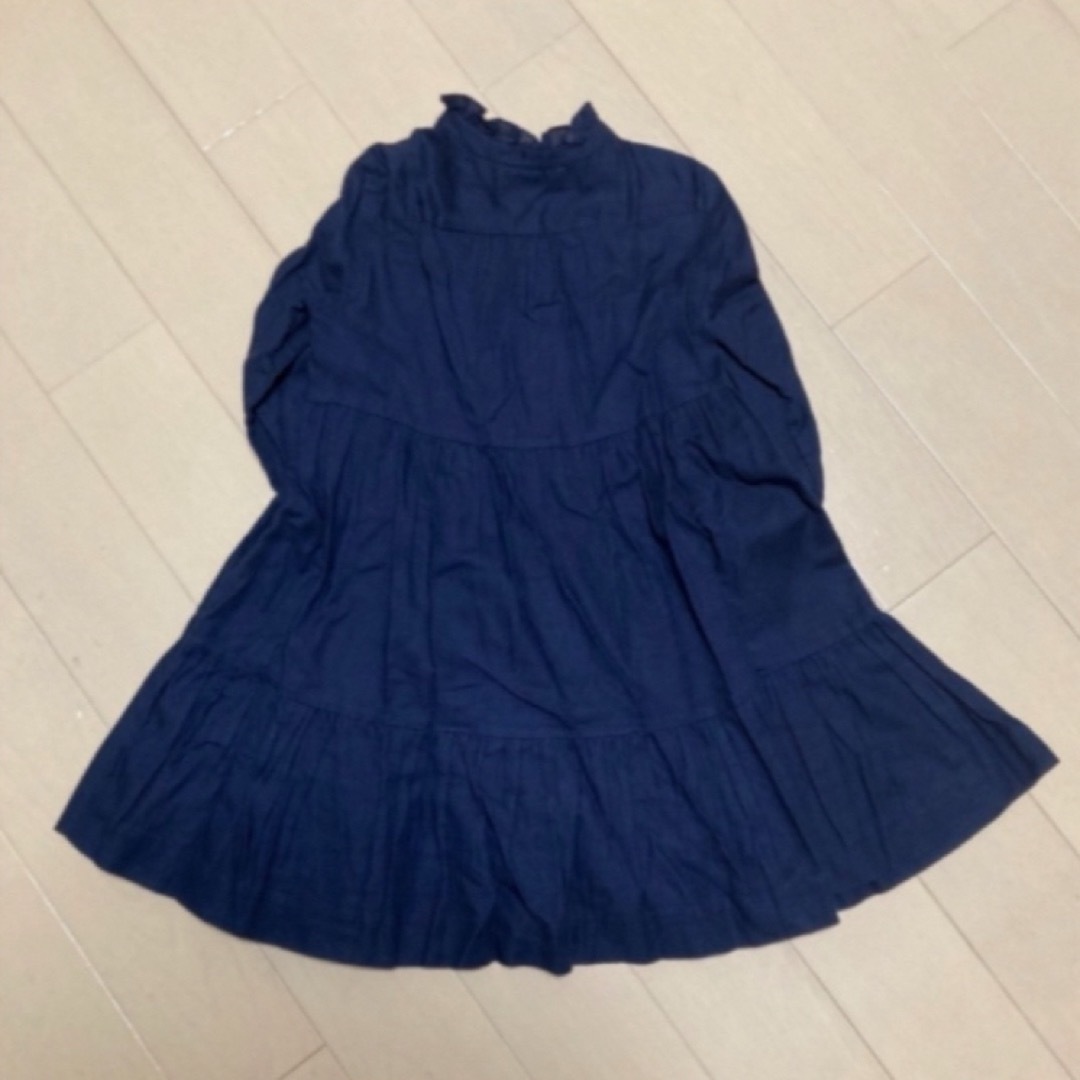 Bonpoint(ボンポワン)のBonpoint ティアードワンピース　116 キッズ/ベビー/マタニティのキッズ服女の子用(90cm~)(ワンピース)の商品写真