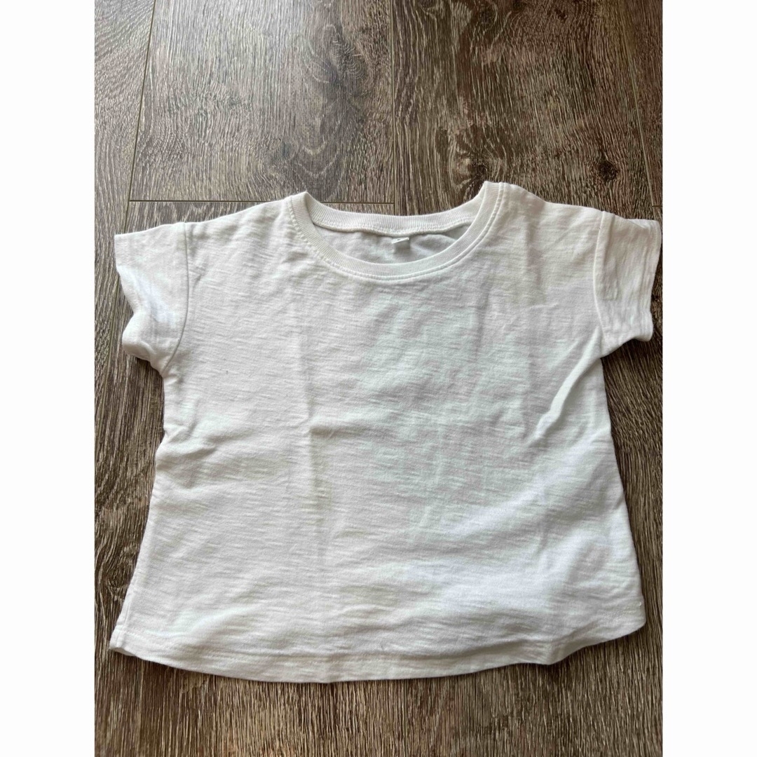 zara babyパンツ&無印Tシャツ キッズ/ベビー/マタニティのキッズ服男の子用(90cm~)(Tシャツ/カットソー)の商品写真