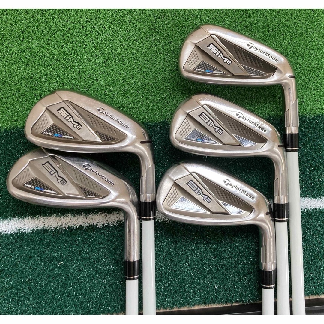 TAYLORMADE SIM2 MAX レディース アイアンセット5本(#7～P スポーツ/アウトドアのゴルフ(クラブ)の商品写真