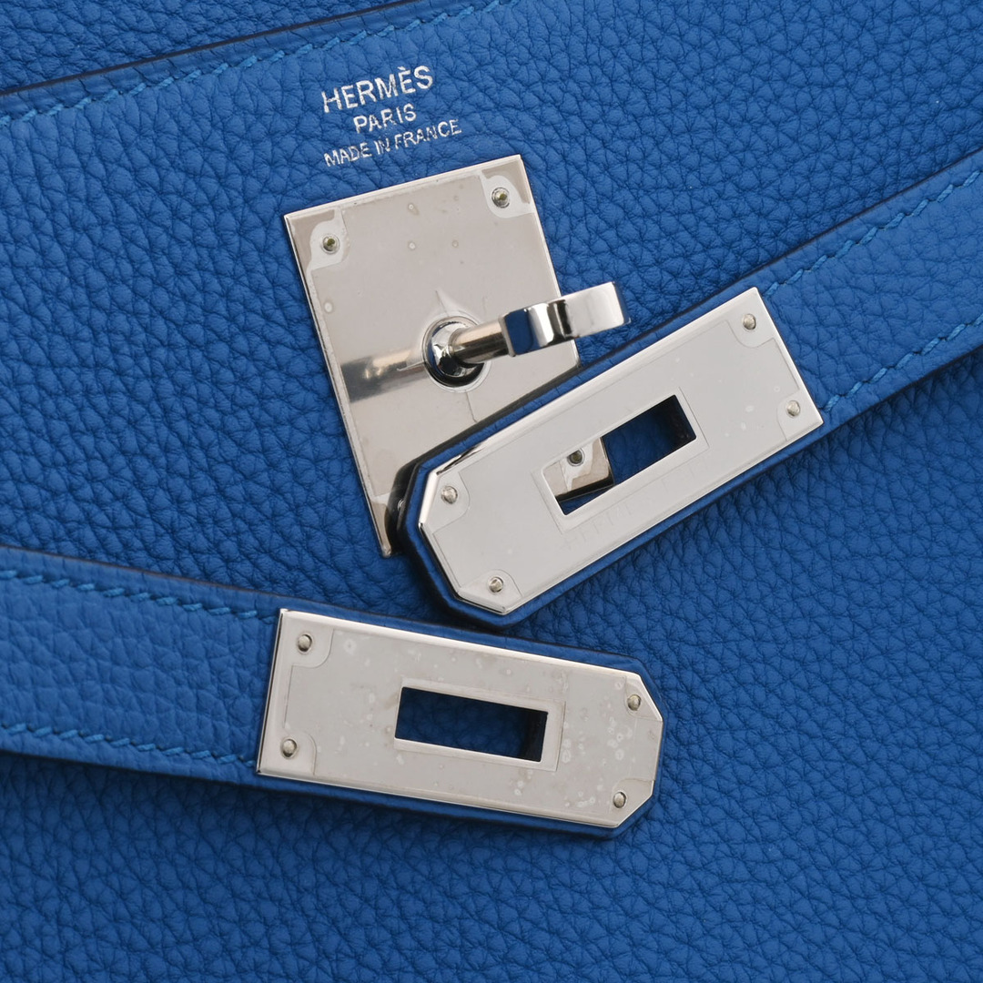 Hermes(エルメス)の中古 エルメス HERMES レディース ハンドバッグ ブルーゼリージュ /パラジウム金具 トゴ レディースのバッグ(ハンドバッグ)の商品写真