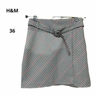 エイチアンドエム(H&M)の美品 H&M エイチアンドエム ミニ スカート 36P(ミニスカート)