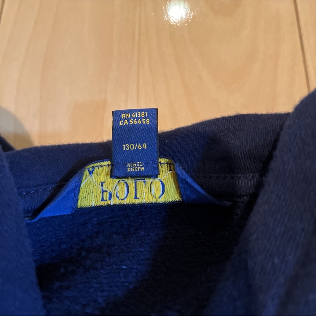 POLO RALPH LAUREN(ポロラルフローレン)のラルフローレン　パーカー　130 キッズ/ベビー/マタニティのキッズ服男の子用(90cm~)(ジャケット/上着)の商品写真