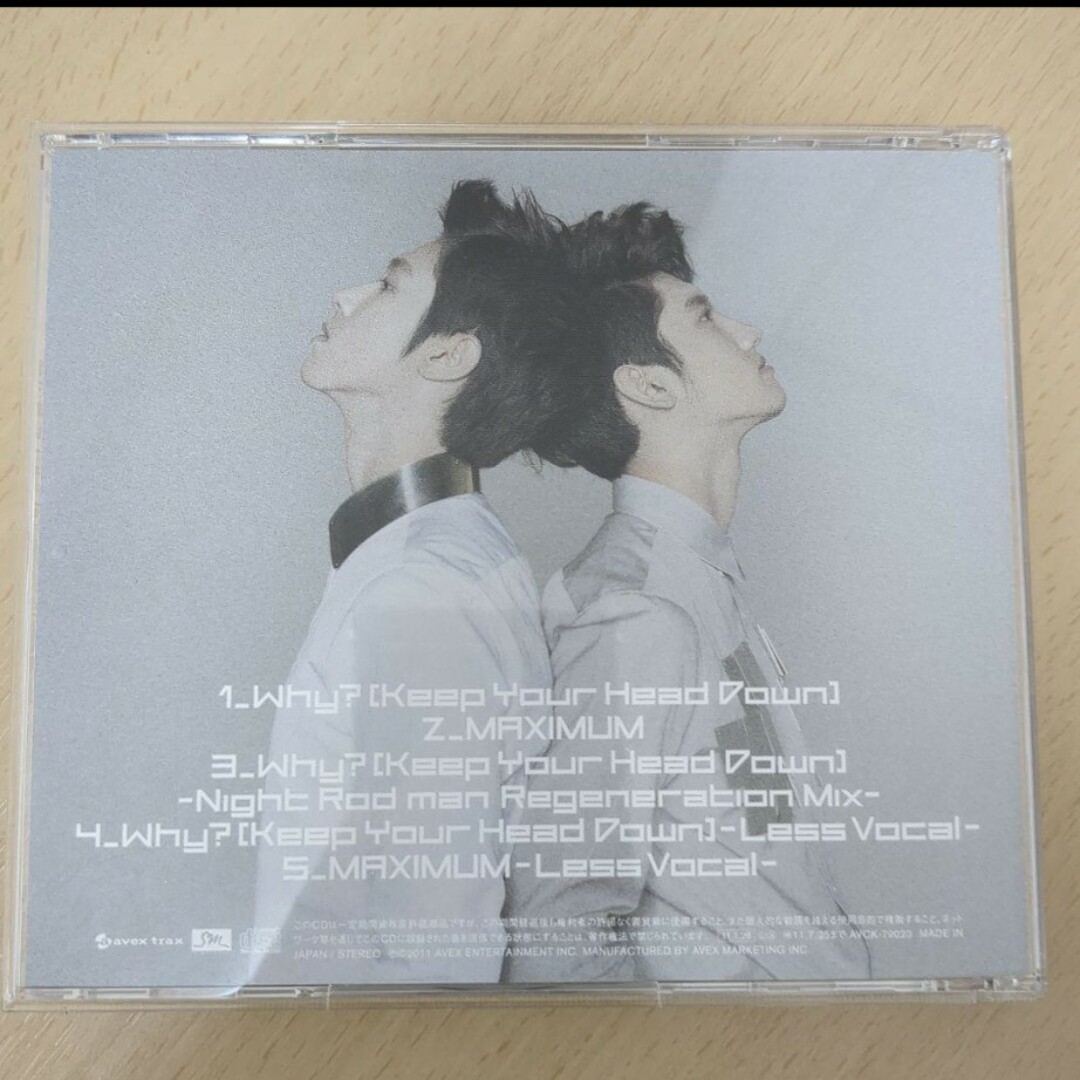 【中古品】東方神起 Why？(keep Your Head Down) CD エンタメ/ホビーのCD(ポップス/ロック(邦楽))の商品写真