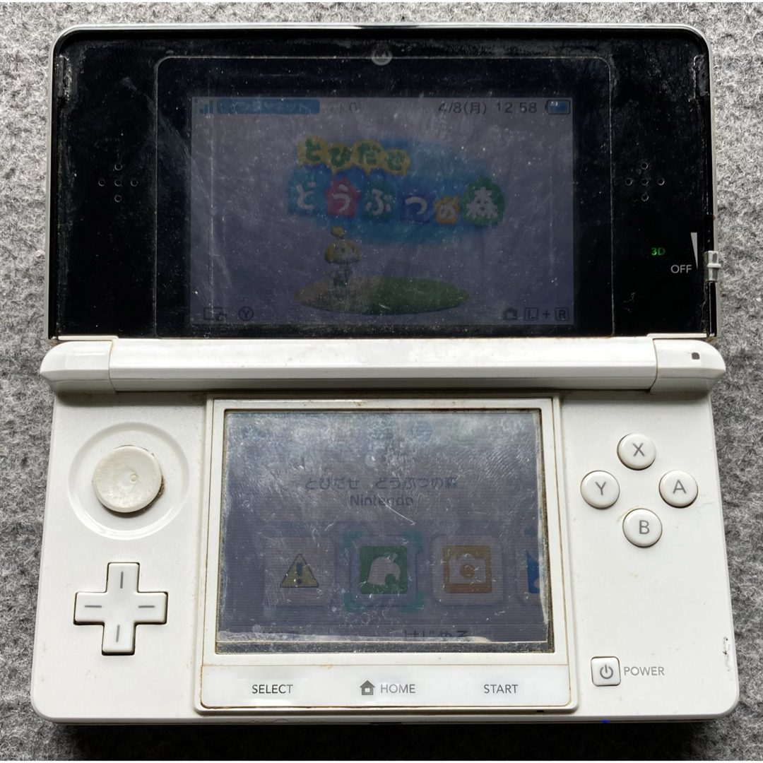 ニンテンドー3DS(ニンテンドー3DS)の訳ありジャンク 3DS 本体 エンタメ/ホビーのゲームソフト/ゲーム機本体(携帯用ゲーム機本体)の商品写真