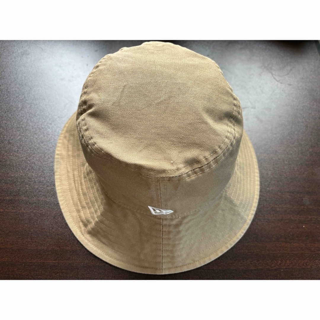 NEW ERA(ニューエラー)のニューエラー  帽子 ぼうし ハットSMレディース ベージュ キャップ キッズ/ベビー/マタニティのこども用ファッション小物(帽子)の商品写真