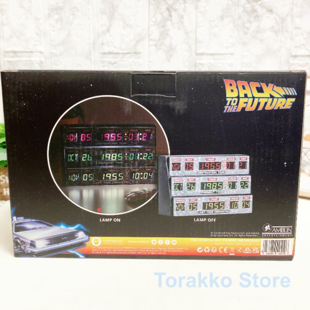 バックトゥザフューチャー LEDライト 公式ライセンス品 タイムサーキット バックトゥザフューチャー LEDライト 公式ライセンス品 タイムサーキット