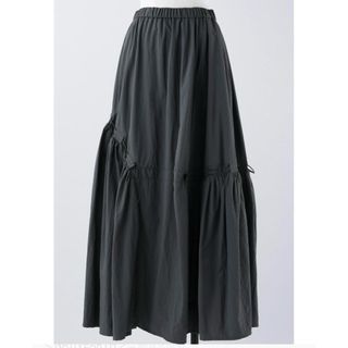 ナゴンスタンス(nagonstans)のnagonstans asymmetry drawstring skirt(ロングスカート)