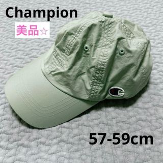 チャンピオン(Champion)のチャンピオン　 キャップ　ミントグリーン　レディース 57-59cm(キャップ)