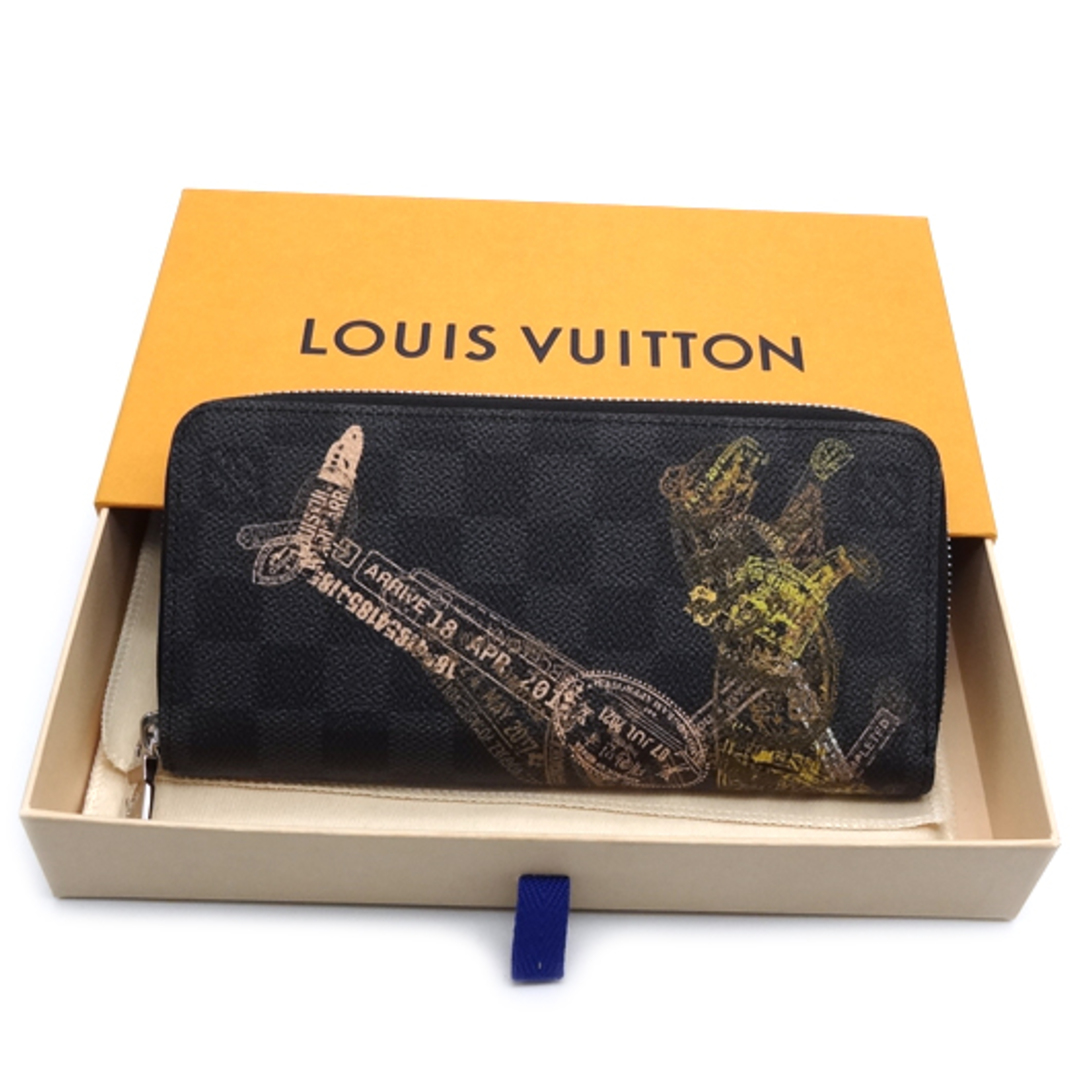 LOUIS VUITTON(ルイヴィトン)のルイ ヴィトン ジッピーウォレット ヴェルティカル ダミエ グラフィット N64606 長財布 LOUIS VUITTON 横浜BLANC メンズのファッション小物(長財布)の商品写真