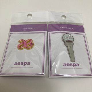 aespa - aespa ピンバッジ2点セット