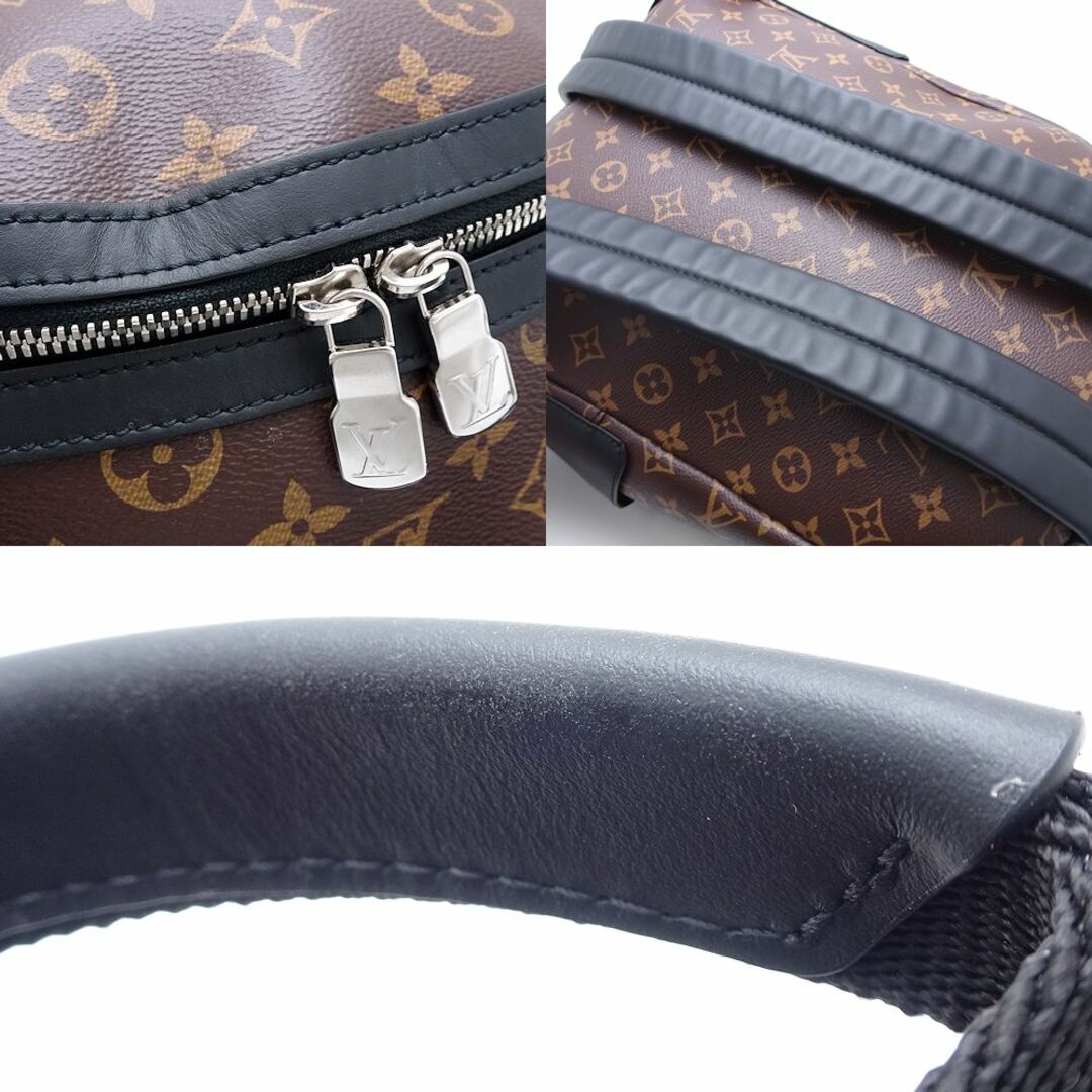 LOUIS VUITTON(ルイヴィトン)のLOUIS VUITTON ルイヴィトン モノグラム マカサー ディスカバリー・バックパックPM M46684 リュック ブラウン ブラック/351153【中古】 メンズのバッグ(バッグパック/リュック)の商品写真