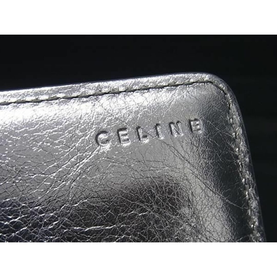 celine(セリーヌ)の■新品■未使用■ CELINE セリーヌ レザー 二つ折り 長財布 ウォレット レディース シルバー系 AW5502 レディースのファッション小物(財布)の商品写真